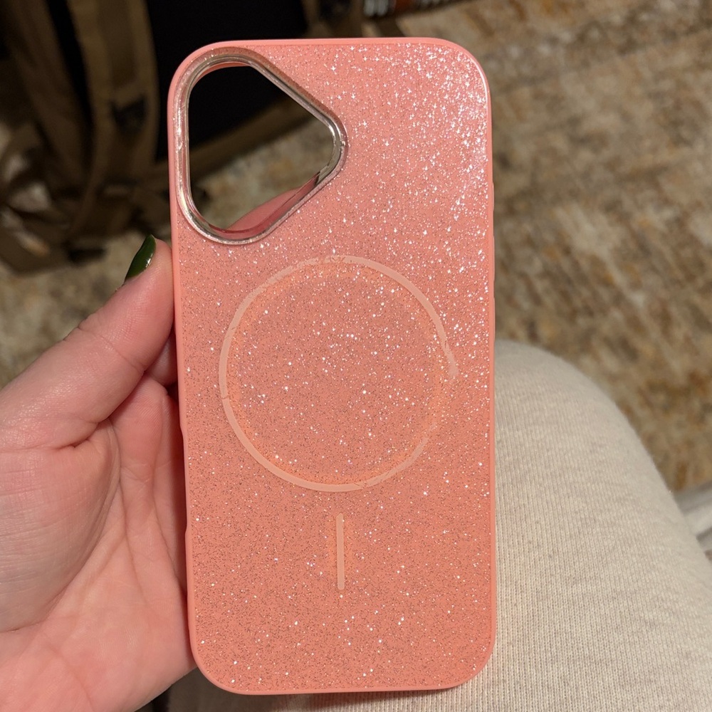 Glitter Pink Phone Case